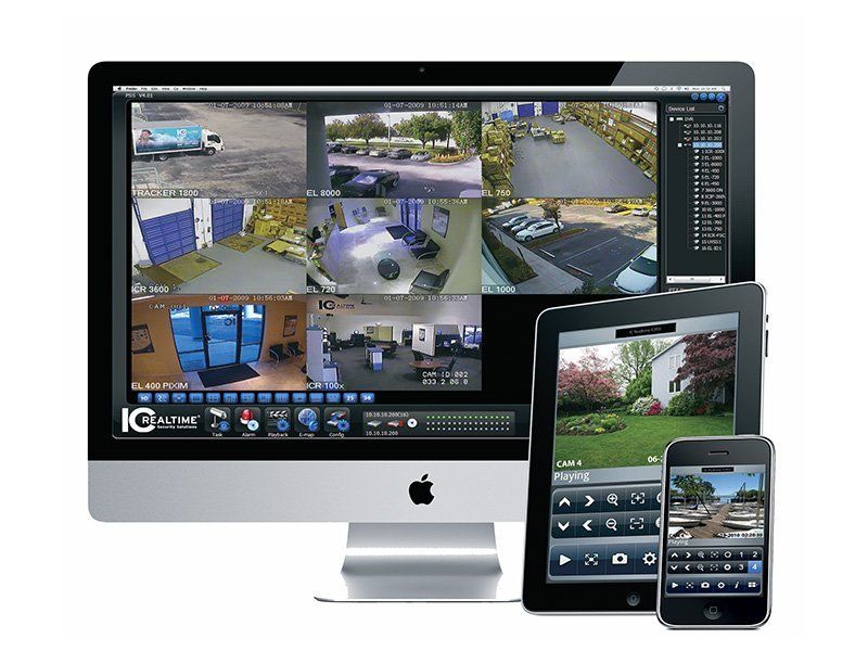 View your cameras on your Smartphone iPad or desktop computer