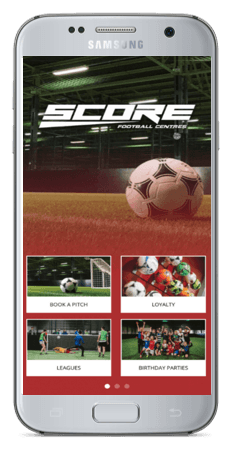 Score soccer centres app development