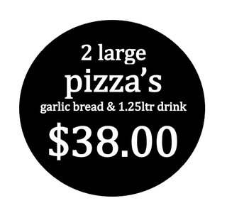 Terra Rossa 2 large pizzas $30 delivered Terra Rossa 2 large pizzas $30 delivered