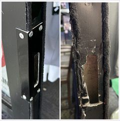 A Man is Cutting a Key With a Machine — Total Security Locksmiths in Hope Island, QLD