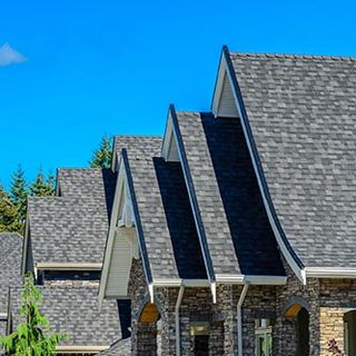 A house with residential roofing repair in Nashville, TN