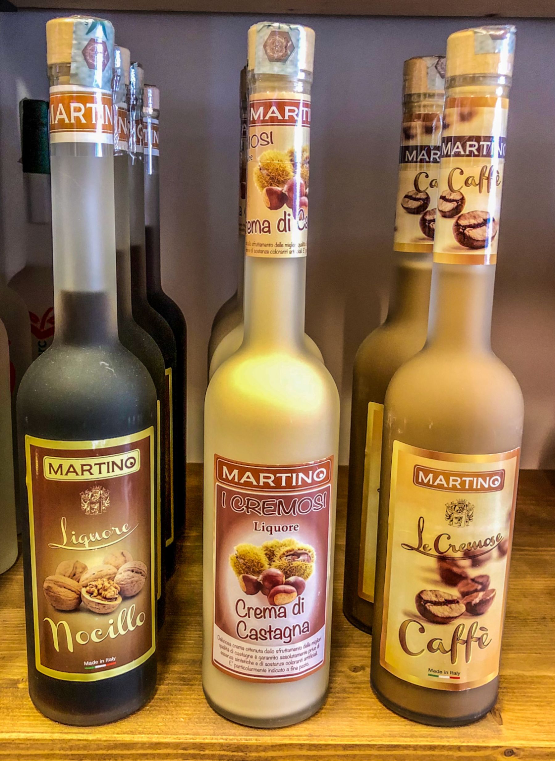 le cremose al gusto nocciola e caffè