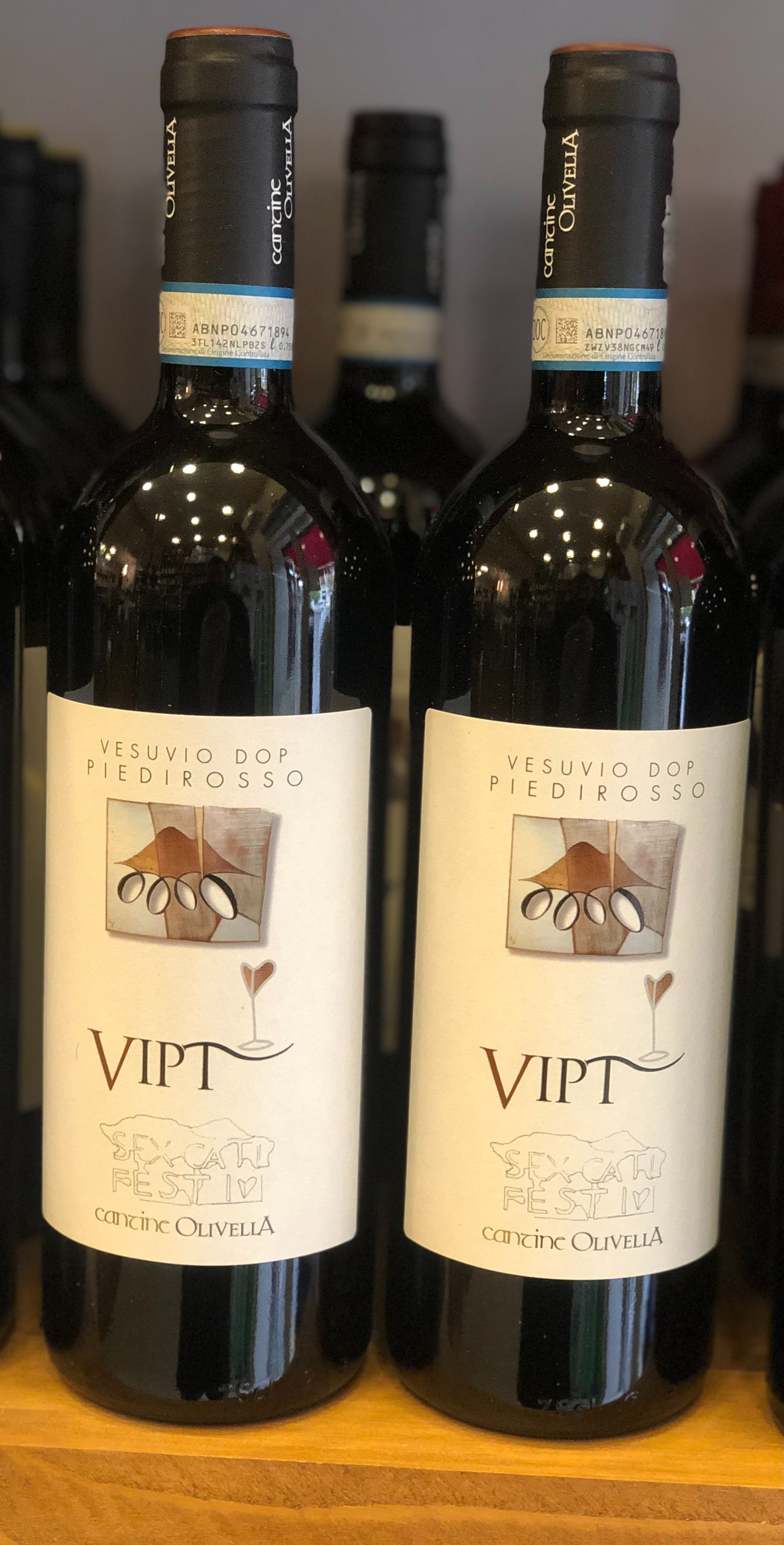 vino rosso cantine olivella vipt piedirosso
