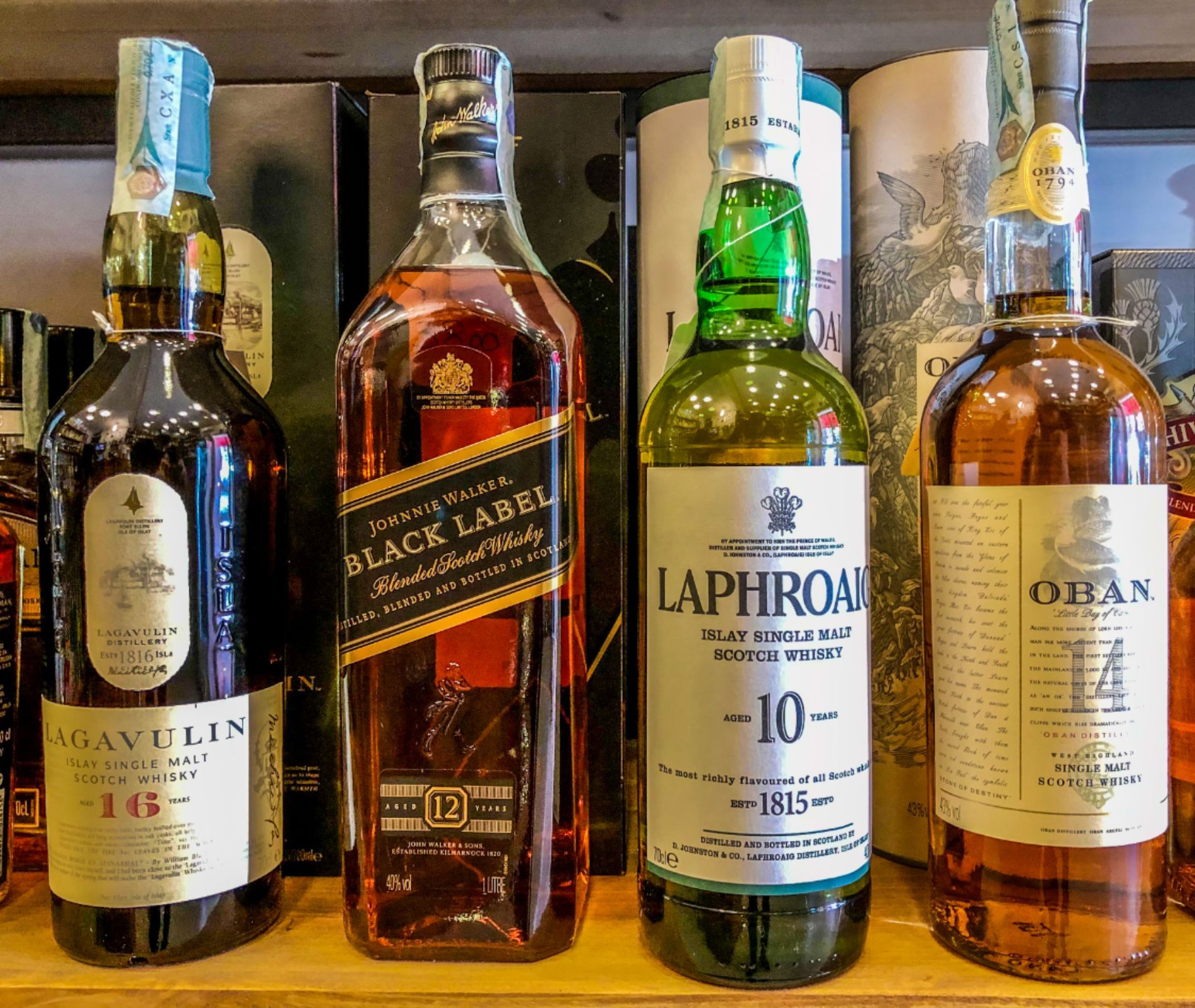 Black Label e altri whisky