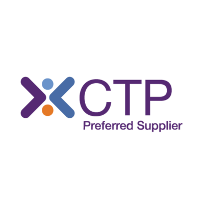 A logo for a company called ctp preferred supplier