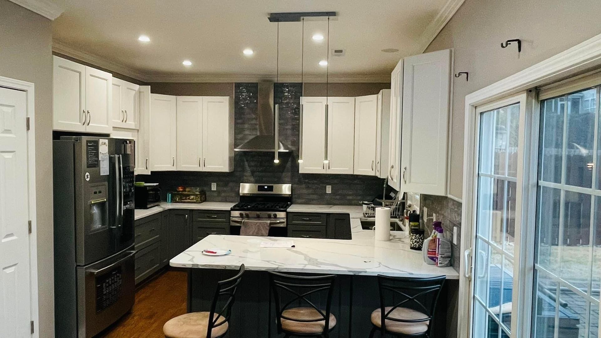 after kitchen demo spartanburg sc