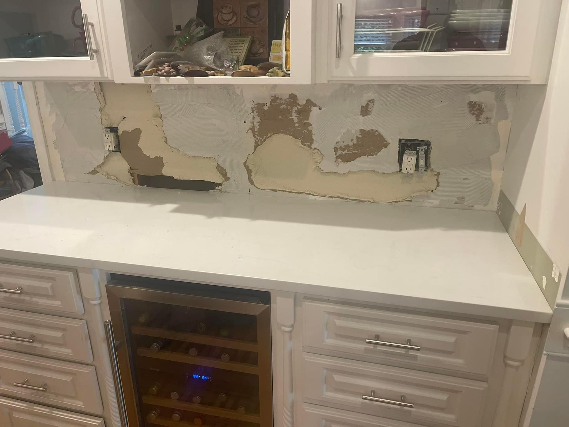 kitchen backsplash demo 