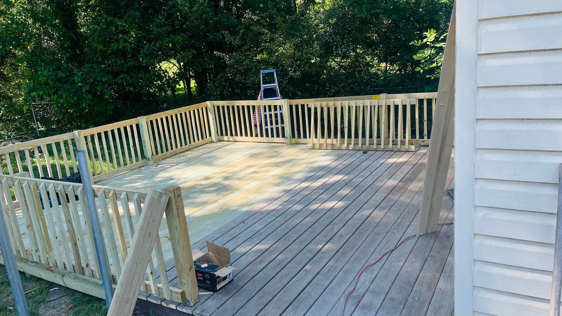 Deck Extension  | Spartanburg SC | DMJ Renovations LLC