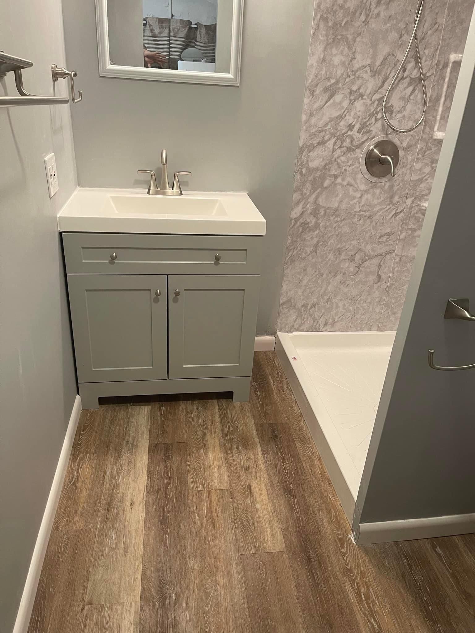 bathroom remodel