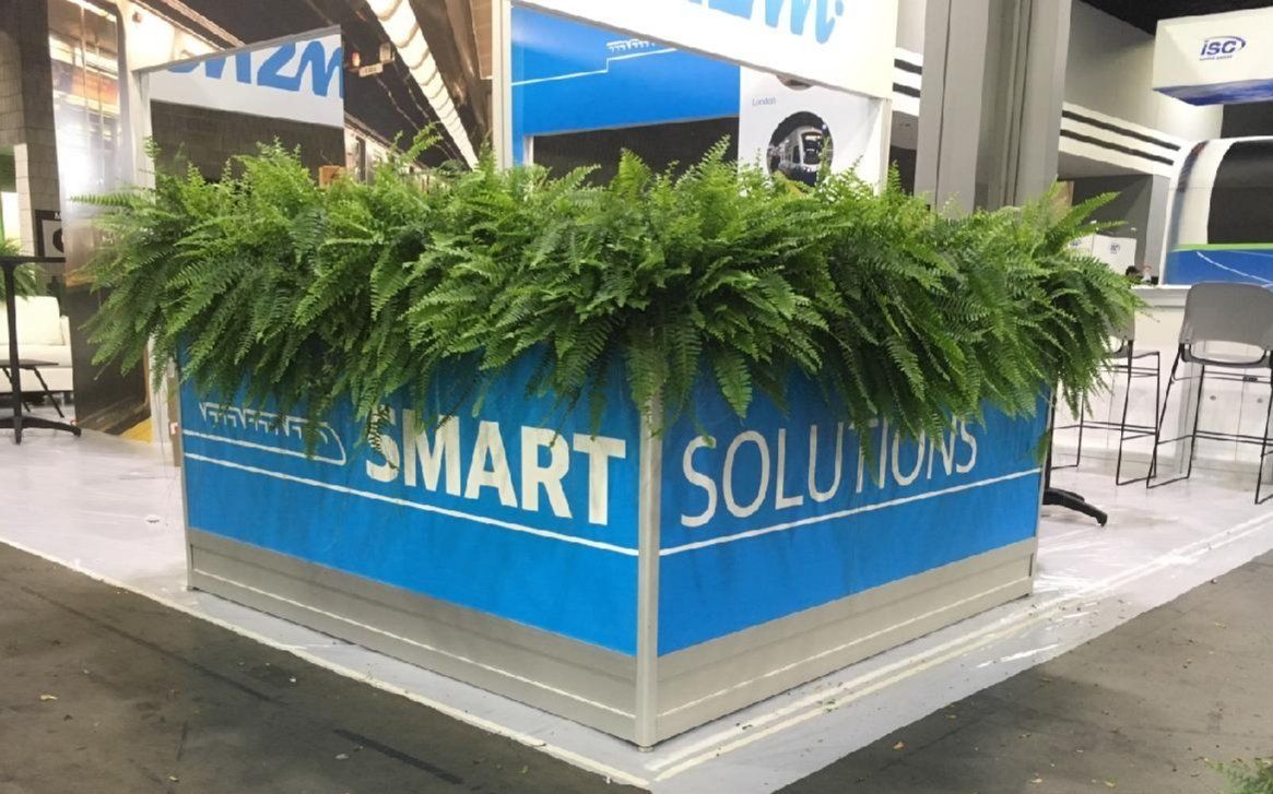 a blue box with the words smart solutions written on it