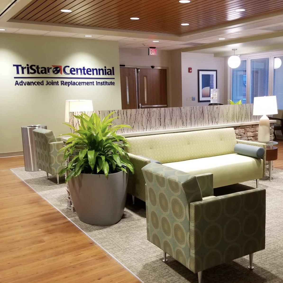 a tristar centennial advanced joint replacement institute lobby