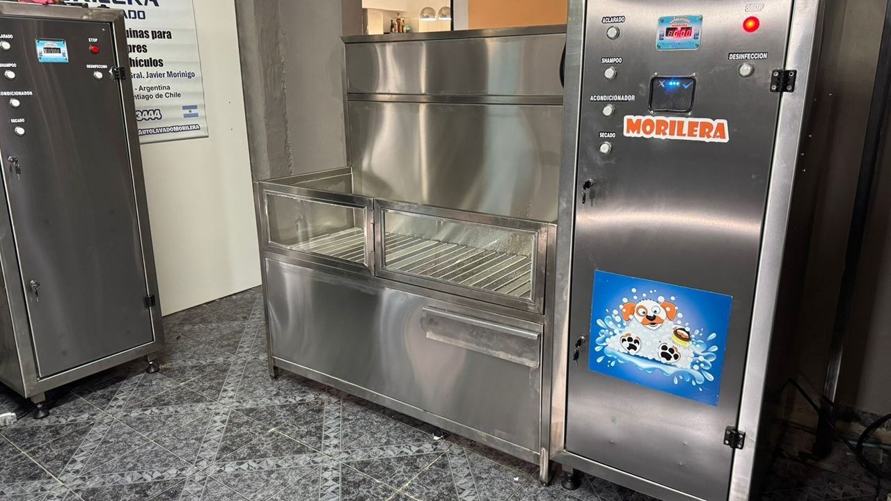 Morilera, fabricación de máquinas para autolavado exprés