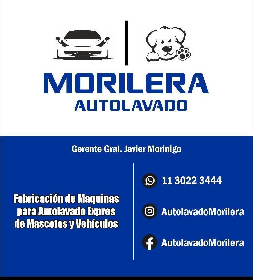 Morilera, fabricación de máquinas para autolavado exprés