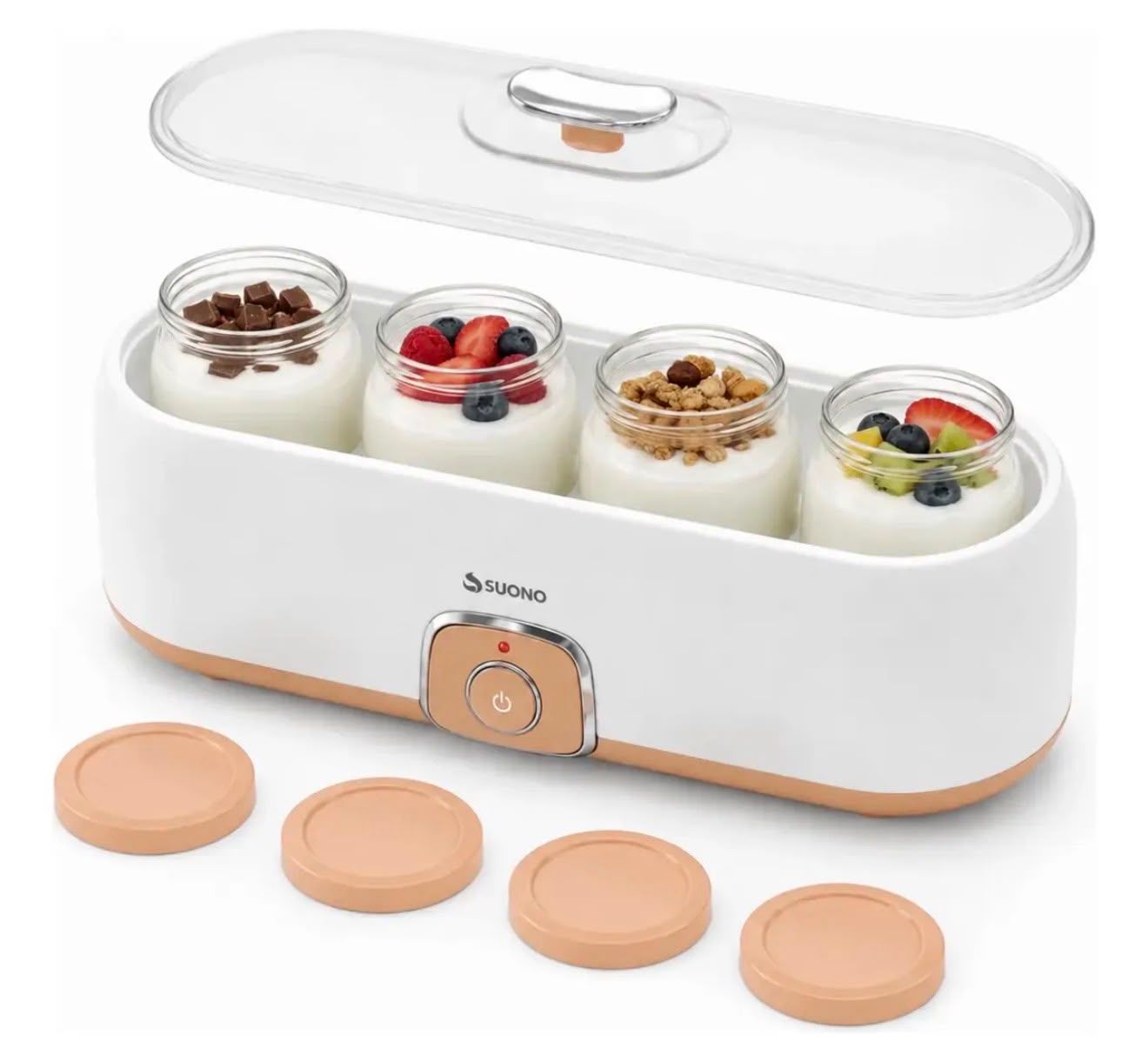 Yogurtera Eléctrica 4 Vasos