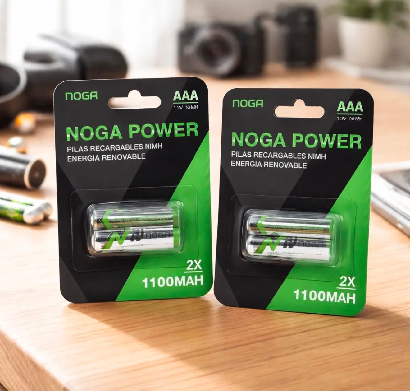 Pilas AAA Recargables NOGA