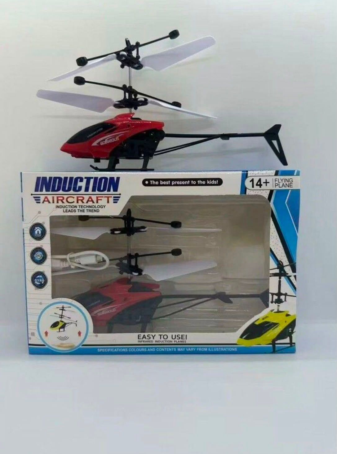Helicóptero de Inducción USB