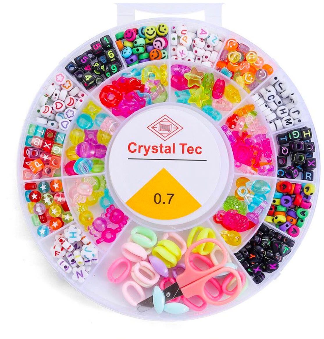 Kit Completo para Armado de Pulseras 2400 Piezas
