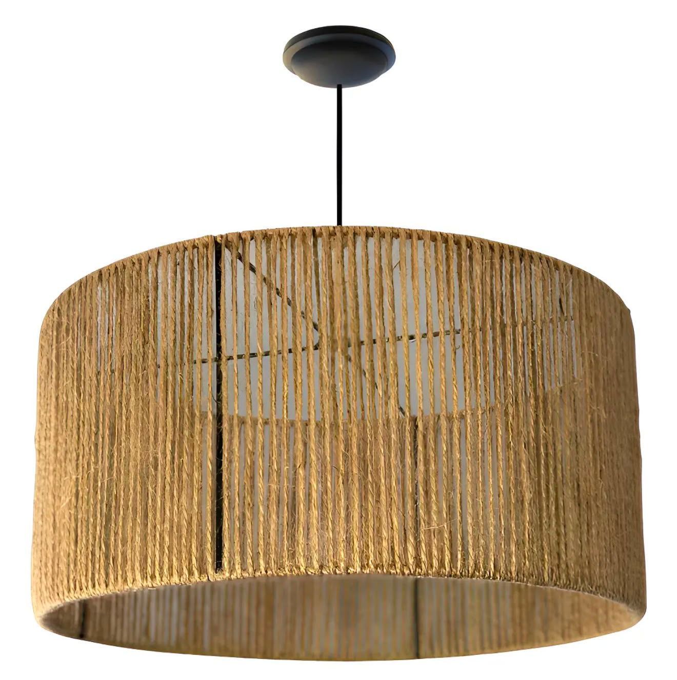 Lámpara Circular 40 × 20 cm (Consultar disponibilidad Kraft / Yute)