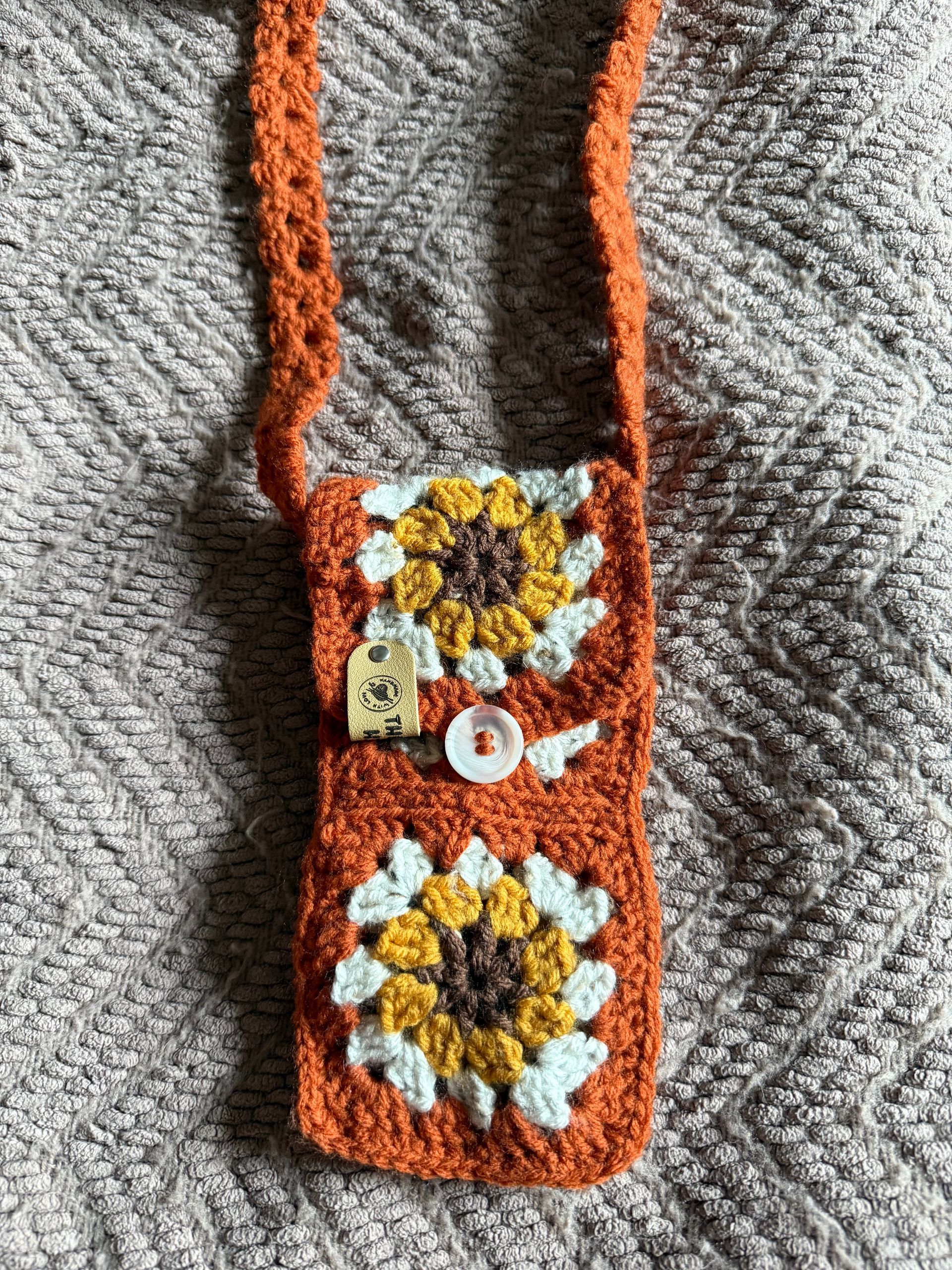 CROSSBODY BAG PUMPKIN FLOWER
