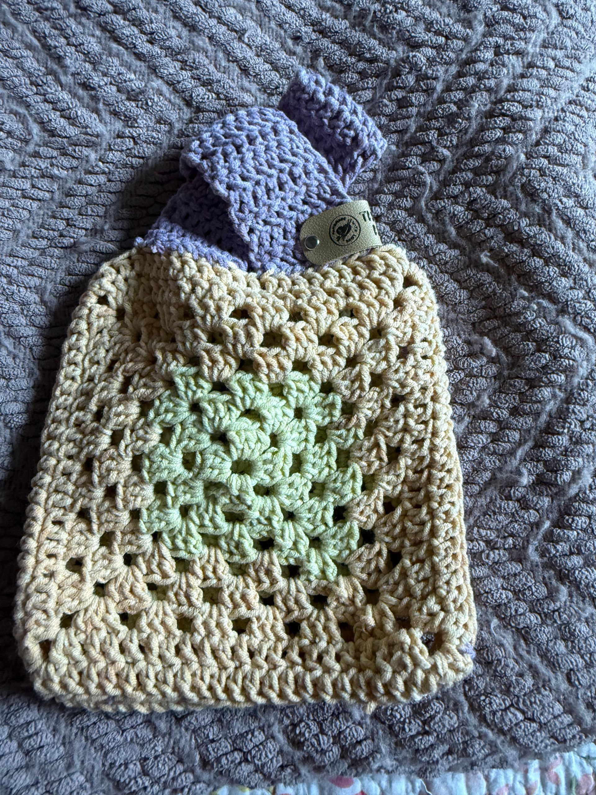 WRIST BAG PURPLE/ORANGE/YELLOW