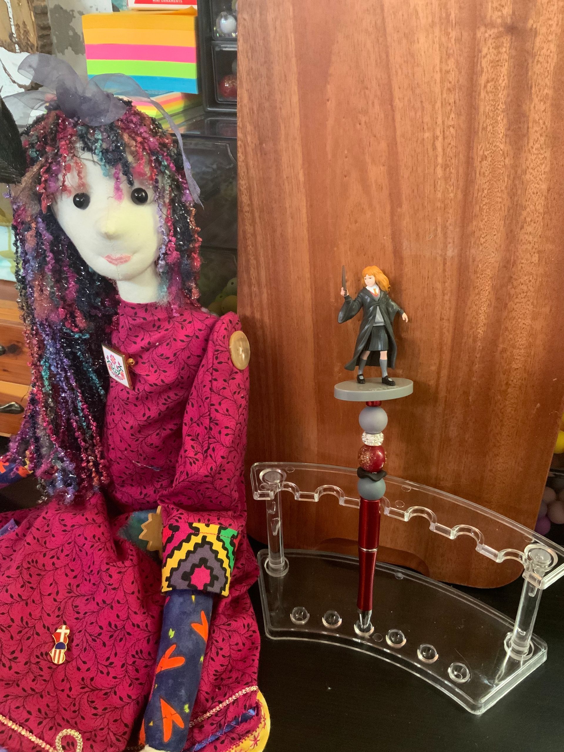 HERMIONE CHARACTER BEADED PEN