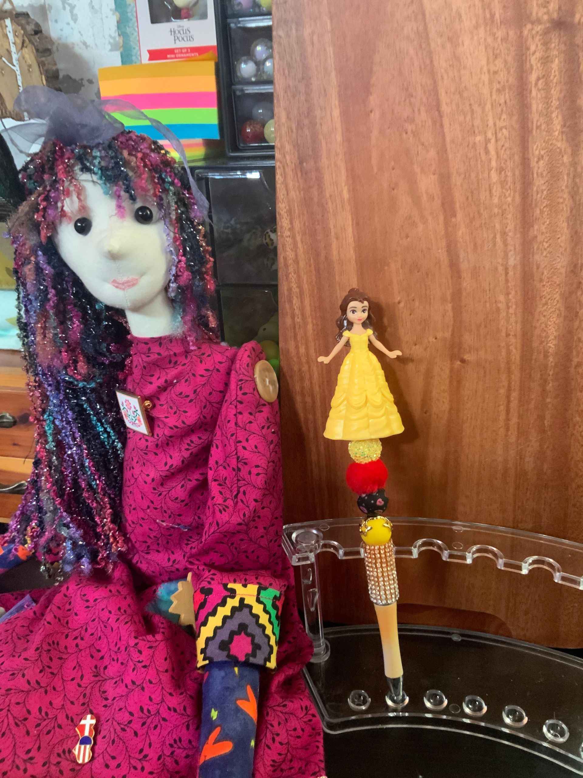 PRINCESS BELLE BEADED PEN