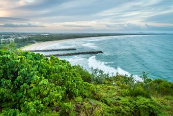 Panoramic View Of The Ocean In Evans Head — Arborist in Lismore, NSW