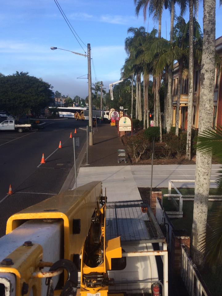 Tree Trimming on Road Side — Commercial Arborists in Lismore, NSW