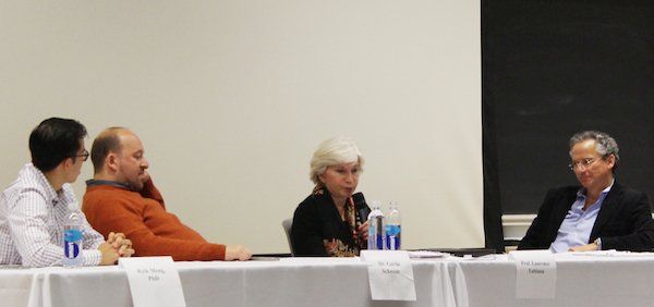 KYLE MENG, GAVIN SCHMIDT, LAURENCE TUBIANA, SCOTT BARRETT (APRIL 25, 2014)