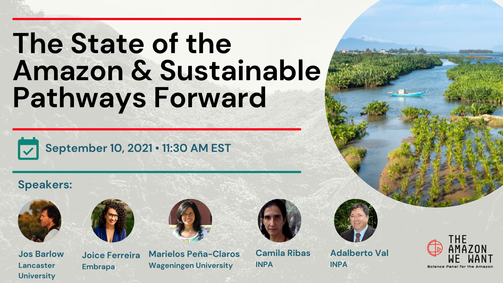 Event The State Of The Amazon Sustainable Pathways Forward Event The State Of The Amazon Sustainable Pathways Forward