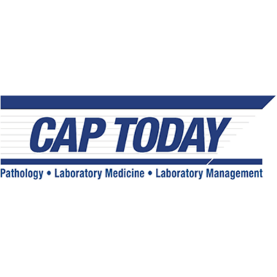 the logo for cap today pathology laboratory medicine laboratory management