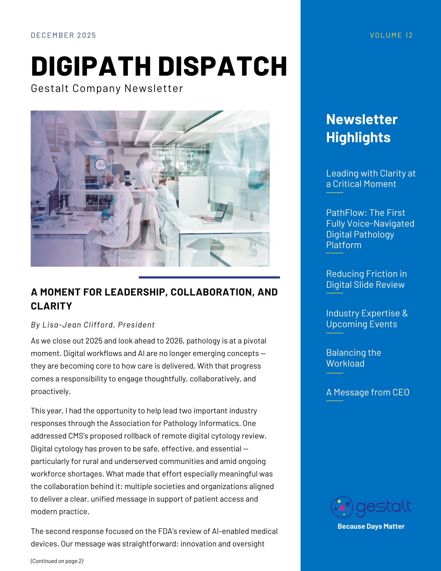 Digipath Dispatch , December 2025