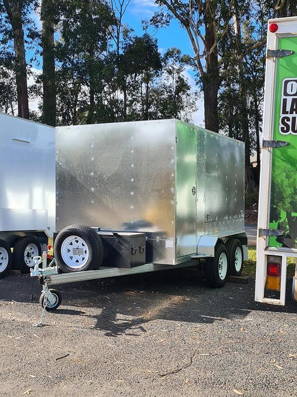 Stainless Enclosed Trailer  — Hastings Trailer Centre in Port Macquarie, NSW