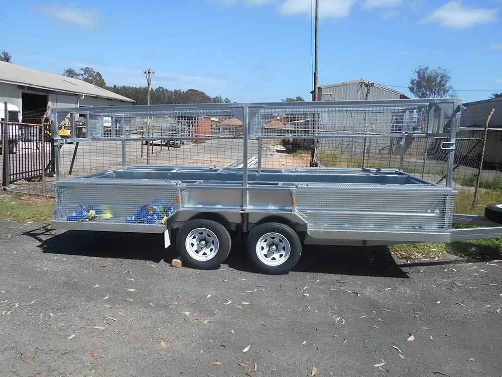 12x6 Heavy Duty Single Axle Tipper Trailer — Hastings Trailer Centre in Taree, NSW