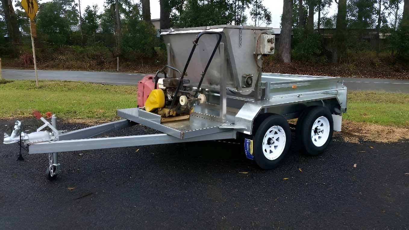Aluminum Trailer Display On The Road — Hastings Trailer Centre in Port Macquarie, NSW