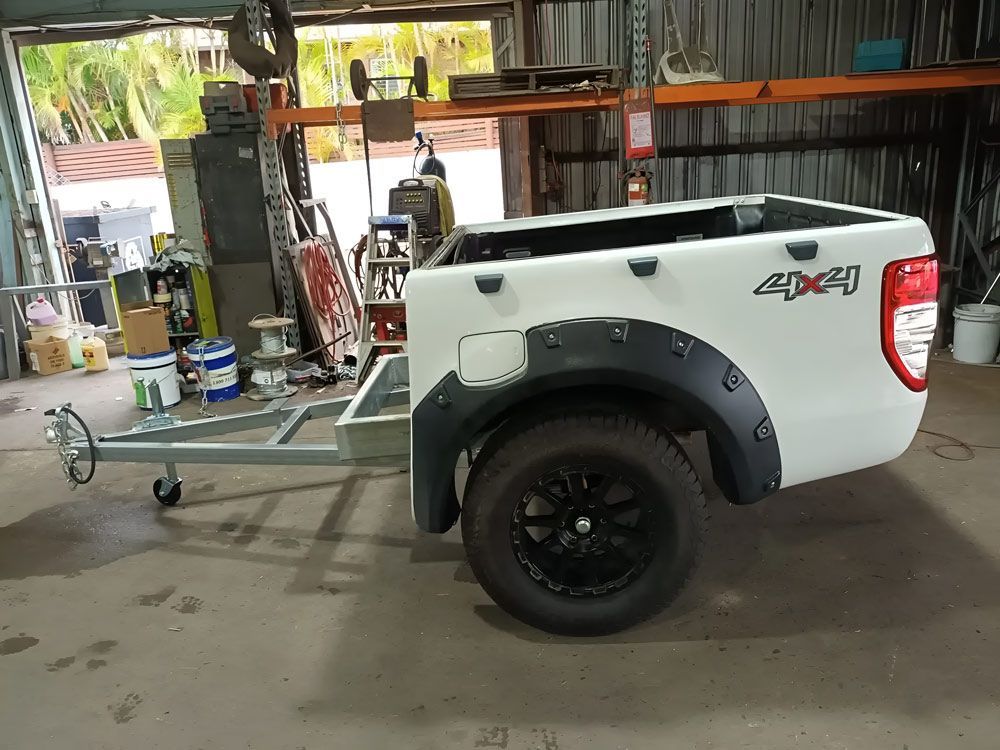 Custom Trailer with Pickup Design — Hastings Trailer Centre in Port Kempsey, NSW