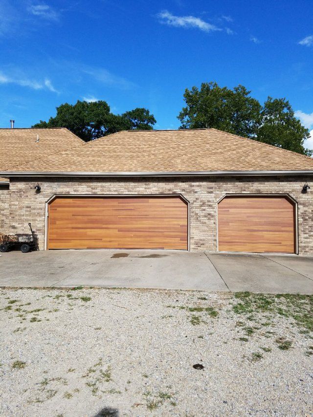 Two Residential Garage Doors — Monett, MI — Monett Door