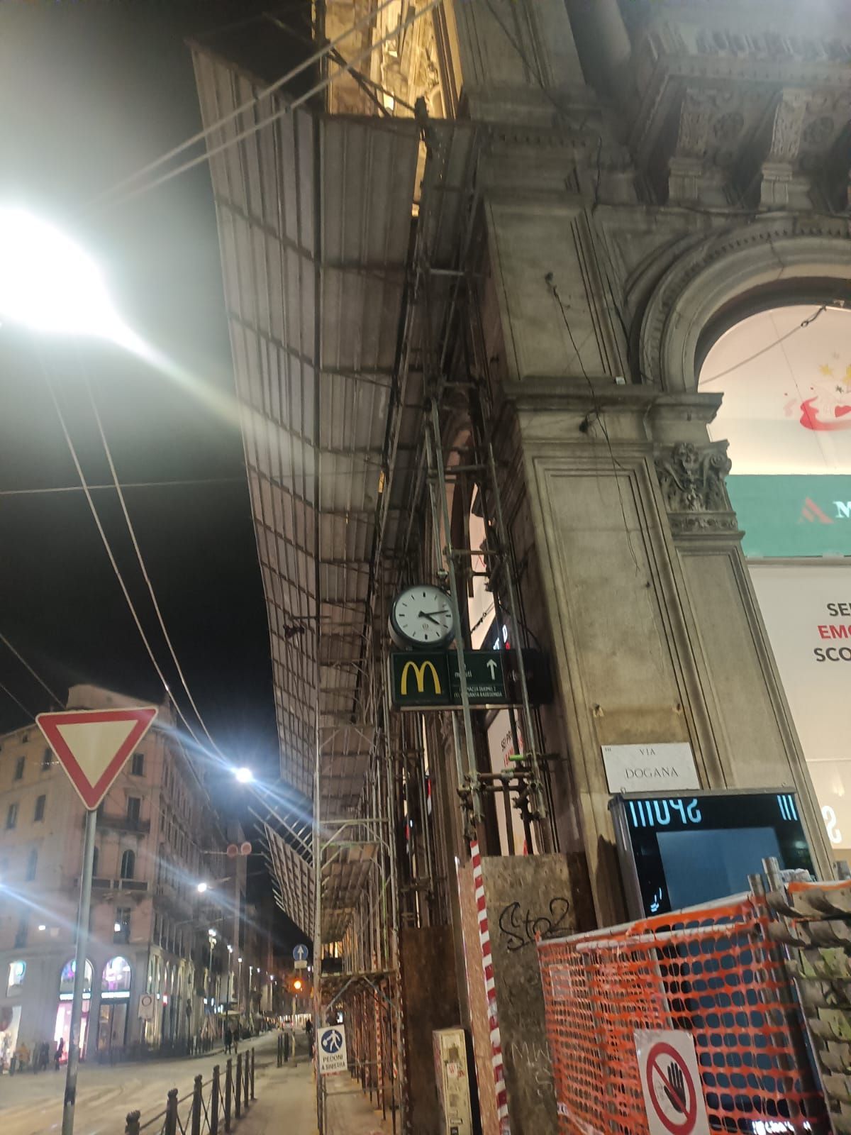 ponteggio per ristrutturazione esterne