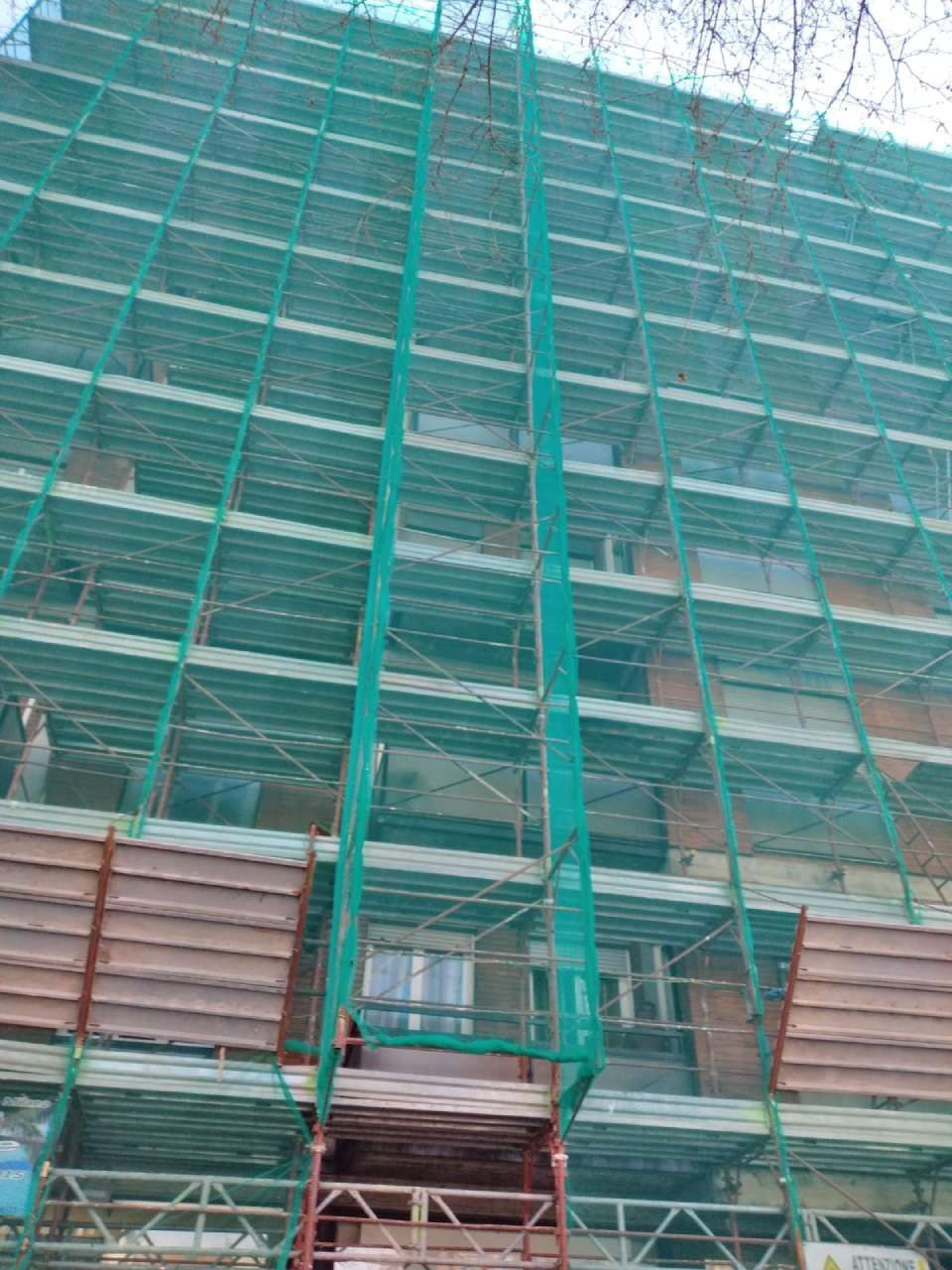 impalcatura per settore edile