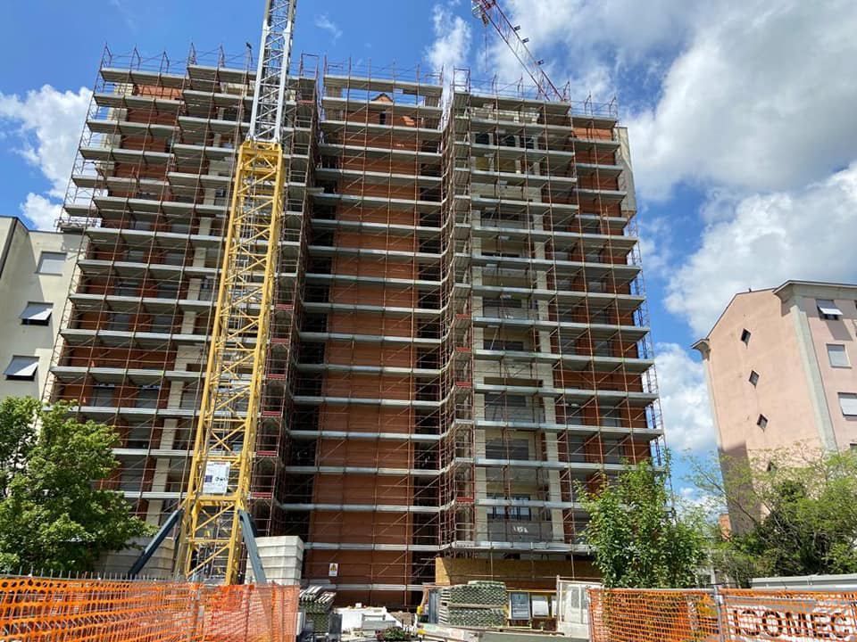 impalcatura per cantiere edile