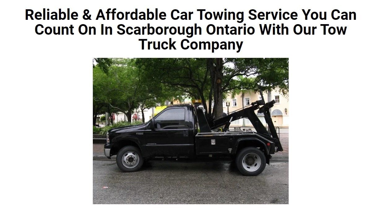 reliable towing banner