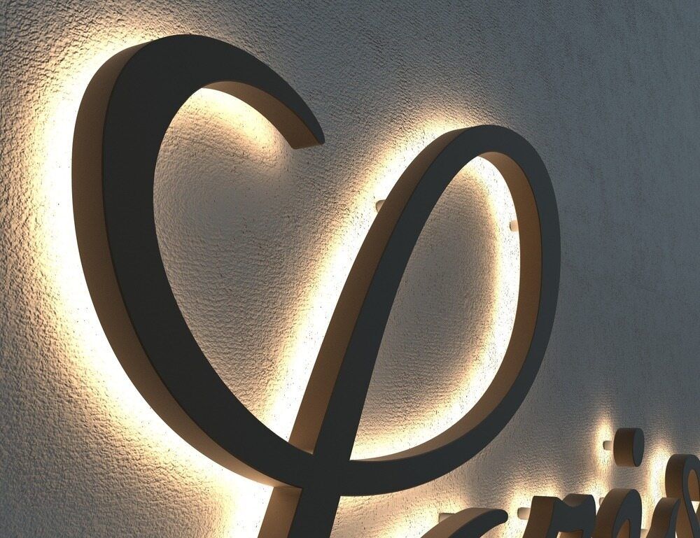 A Sign That Has the Letter P on It — Caledonian Colour In Maroochydore, QLD