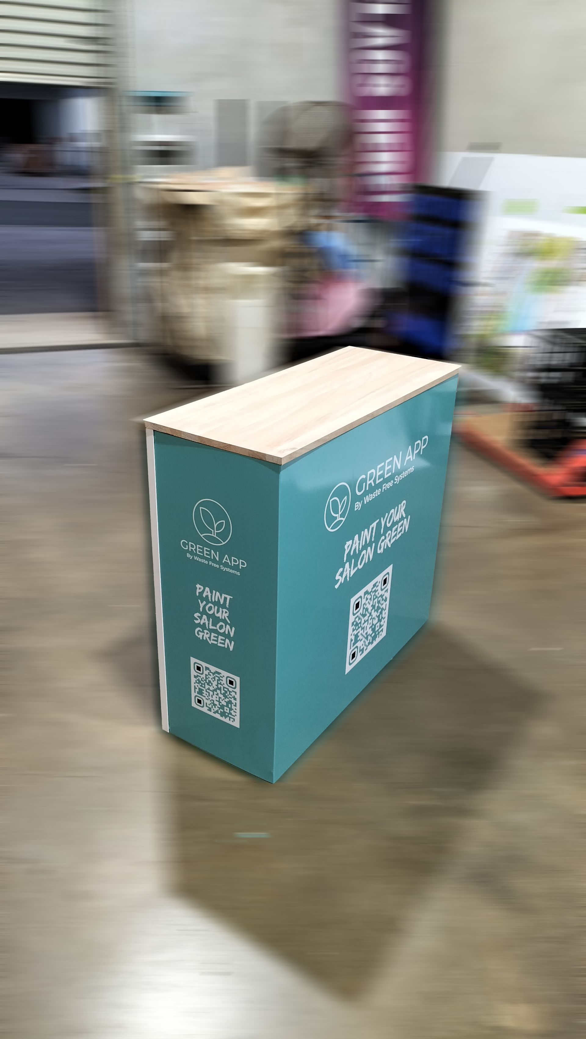 Blue Box With Signage— Caledonian Colour In Kunda Park, QLD