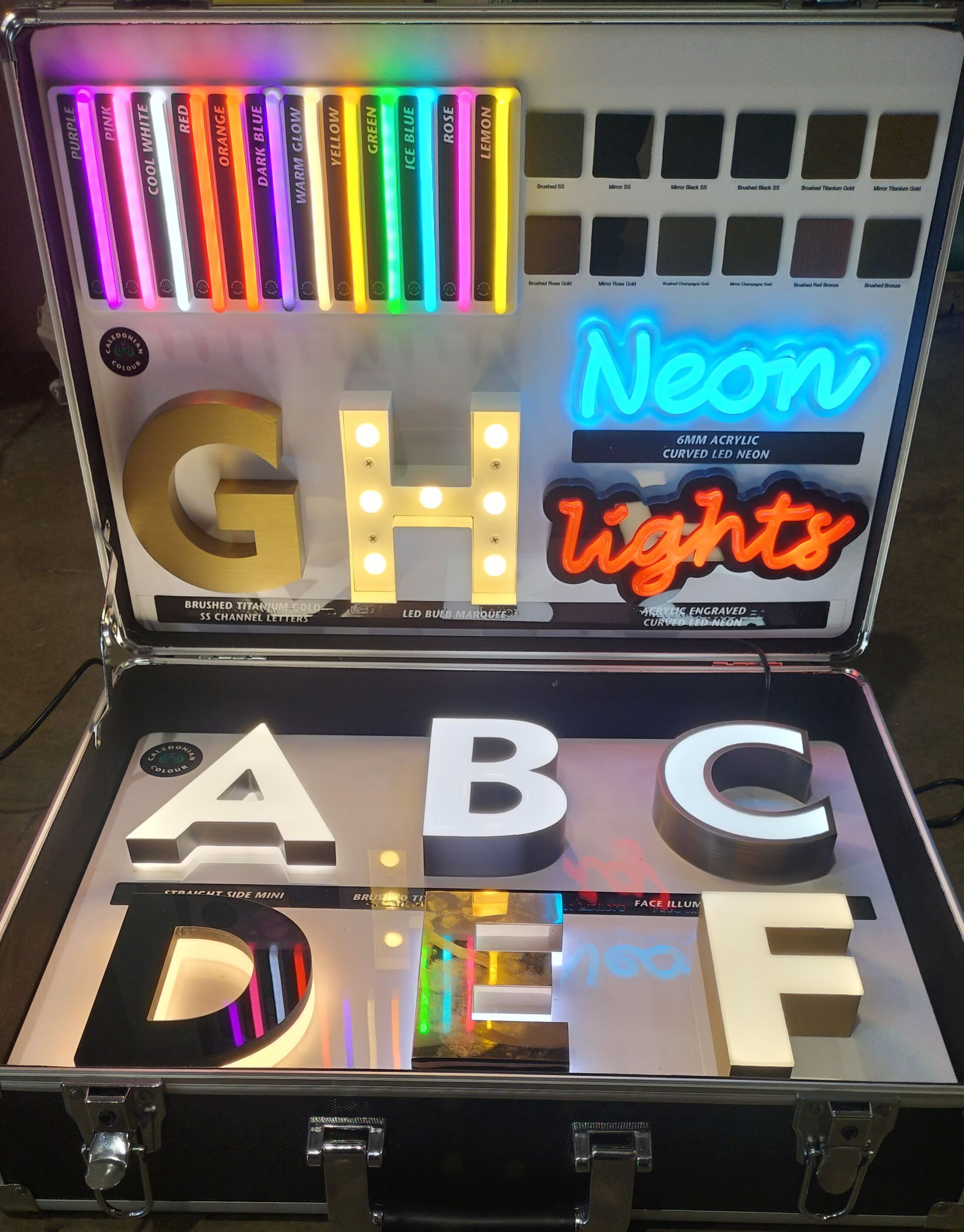 3D signage Box — Caledonian Colour In Kunda Park, QLD