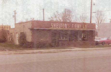 Shelton's Meat Co. in 1950