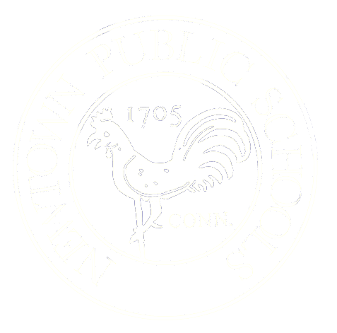 The logo for the newtown public school district