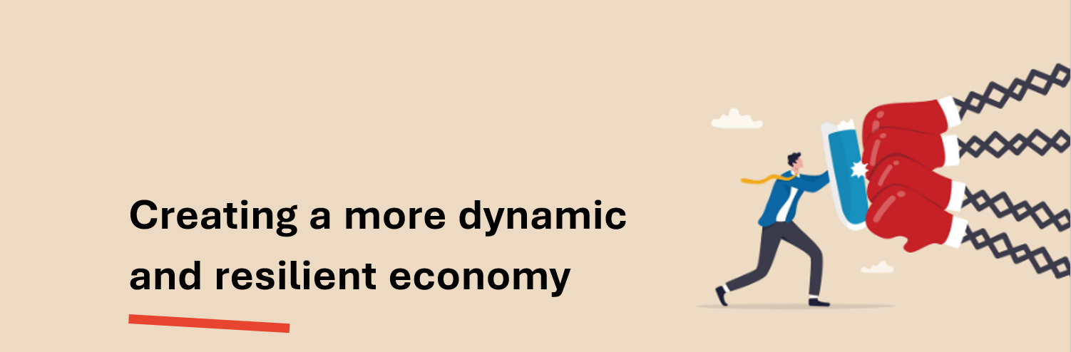 Creating a more dynamic and resilient economy