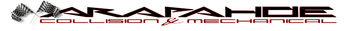 Logo for ARAPAHOE Collision & Mechanical.