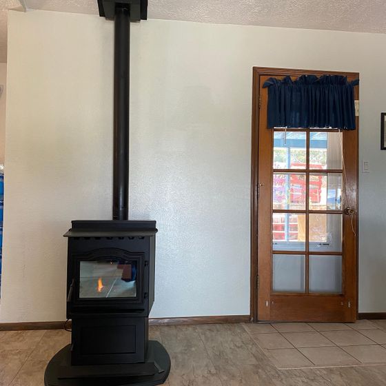 Free-standing Wood Stove — Albuquerque, NM — CBS Chimney Sweepers