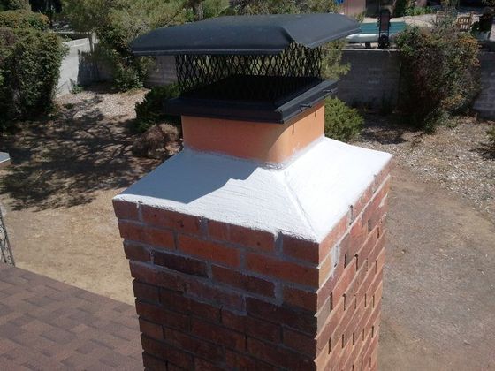 Newly Installed Chimney — Albuquerque, NM — CBS Chimney Sweepers